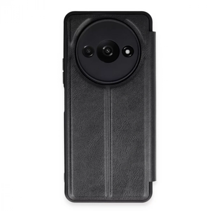 Xiaomi Redmi A3 4g Kılıf Flip Cover - Siyah