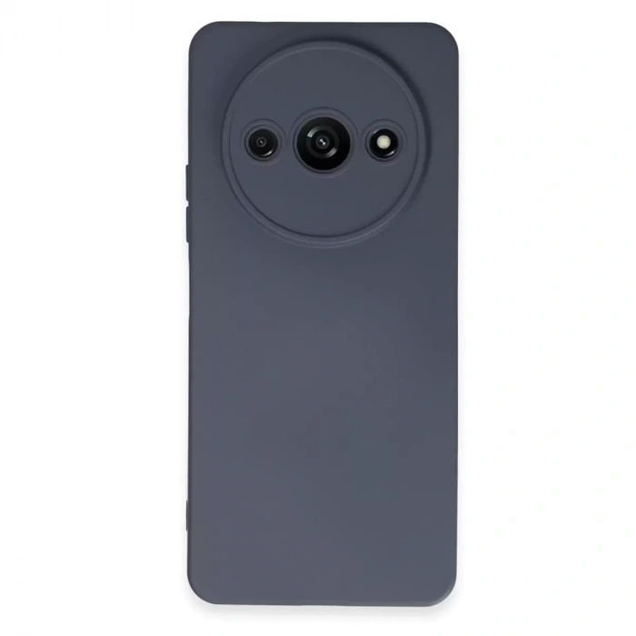 Xiaomi Redmi A3 4g Kılıf Nano İçi Kadife Silikon - Gri