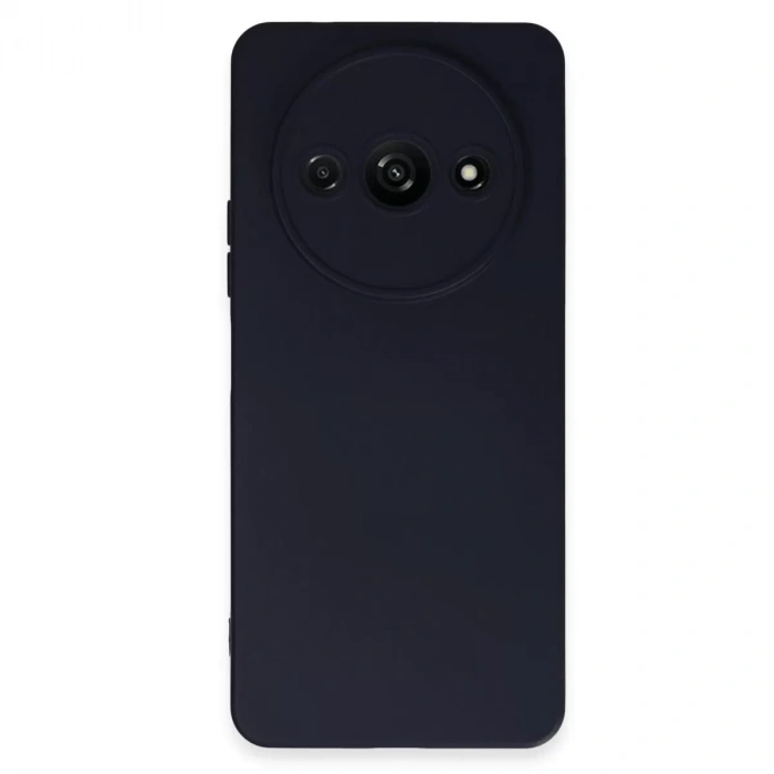 Xiaomi Redmi A3 4g Kılıf Nano İçi Kadife Silikon - Lacivert