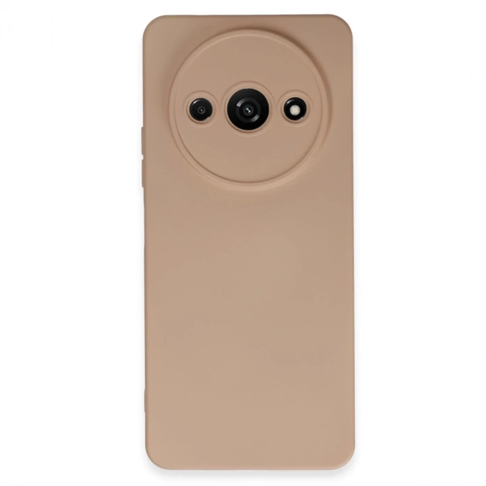 Xiaomi Redmi A3 4g Kılıf Nano İçi Kadife Silikon - Pudra