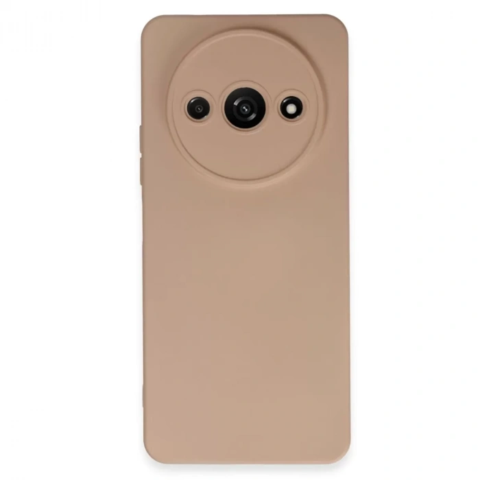 Xiaomi Redmi A3 4g Kılıf Nano İçi Kadife Silikon - Pudra