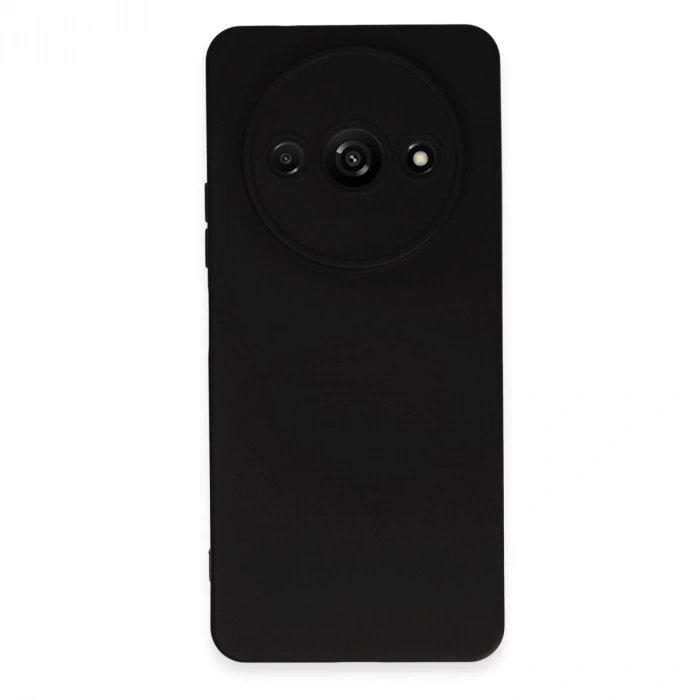 Xiaomi Redmi A3 4g Kılıf Nano İçi Kadife Silikon - Siyah