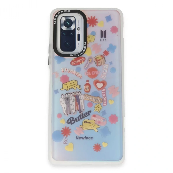 Xiaomi Redmi Note 10 Pro Kılıf Estoril Desenli Kapak - Estoril - 16