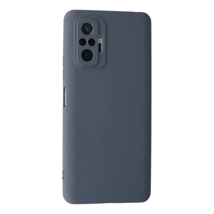 Xiaomi Redmi Note 10 Pro Kılıf Nano İçi Kadife Silikon - Gri