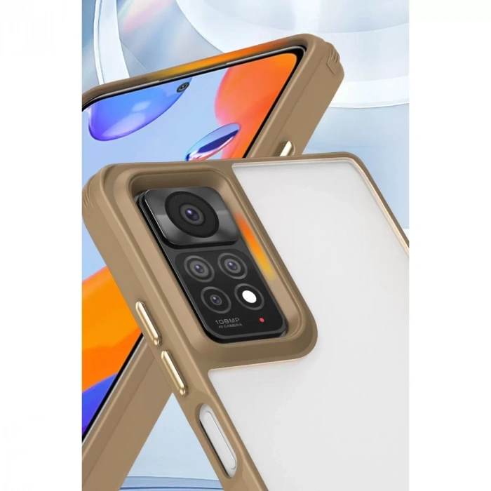 Xiaomi Redmi Note 11 Pro Kılıf Penta Silikon Kılıf - Lacivert
