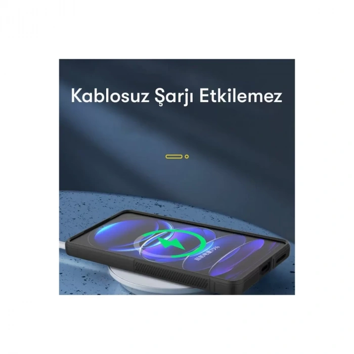 Xiaomi Redmi Note 12 4g Kılıf Optimum Silikon - Kırmızı
