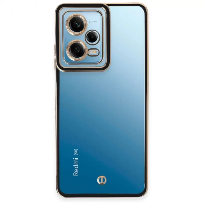Xiaomi Redmi Note 12 5g Kılıf Liva Lens Silikon - Siyah