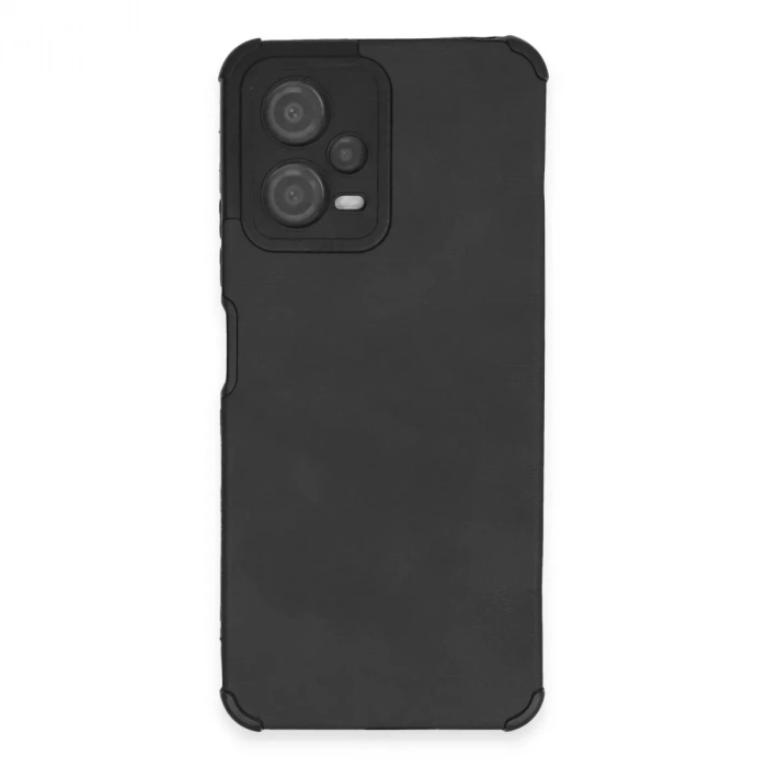 Xiaomi Redmi Note 12 5g Kılıf Loop Deri Silikon - Siyah
