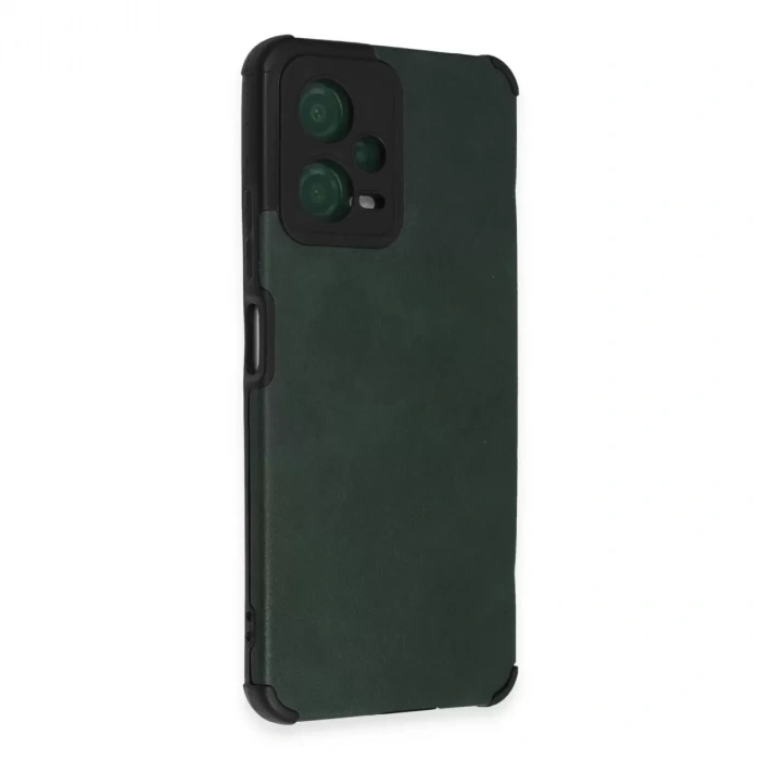 Xiaomi Redmi Note 12 5g Kılıf Loop Deri Silikon - Yeşil