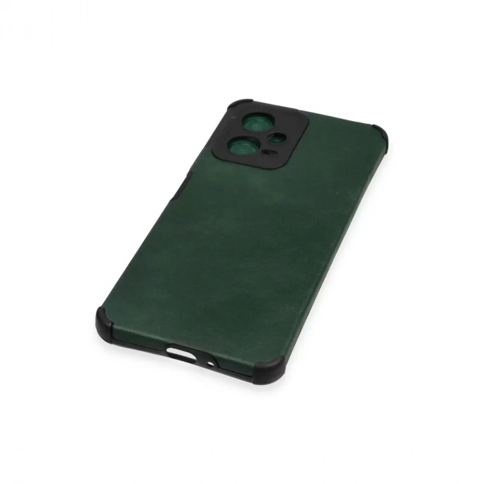 Xiaomi Redmi Note 12 5g Kılıf Loop Deri Silikon - Yeşil