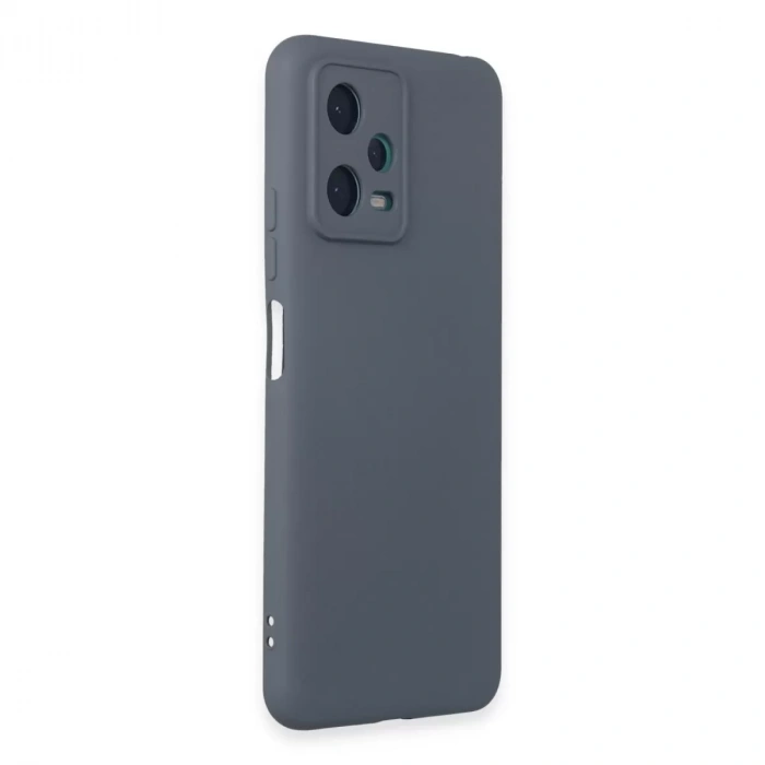 Xiaomi Redmi Note 12 5g Kılıf Nano İçi Kadife Silikon - Gri