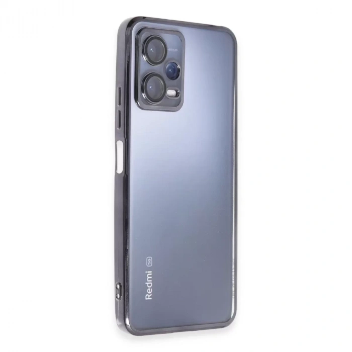 Xiaomi Redmi Note 12 5g Kılıf Razer Lensli Silikon - Siyah