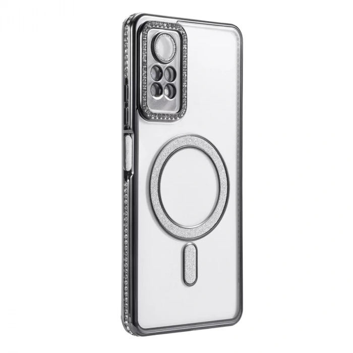 Xiaomi Redmi Note 12 Pro 4g Joke Simli Magneticsafe Kılıf - Siyah