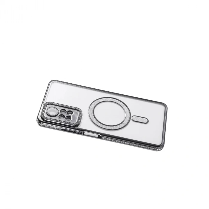 Xiaomi Redmi Note 12 Pro 4g Joke Simli Magneticsafe Kılıf - Siyah