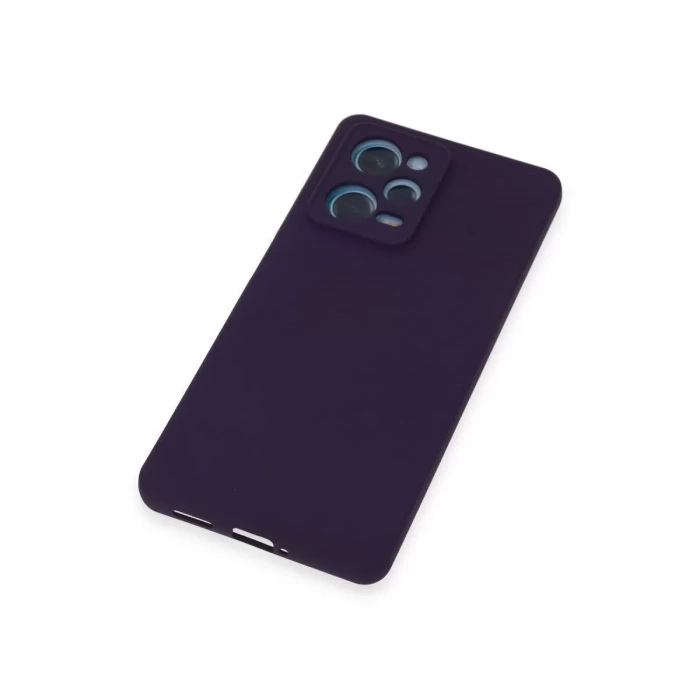 Xiaomi Redmi Note 12 Pro 5g Kılıf Nano İçi Kadife Silikon - Mor