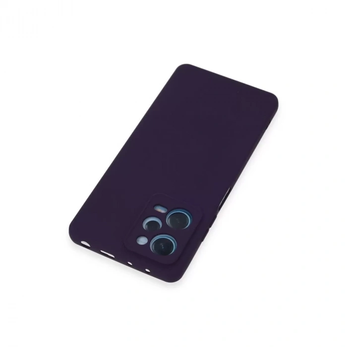 Xiaomi Redmi Note 12 Pro 5g Kılıf Nano İçi Kadife Silikon - Mor