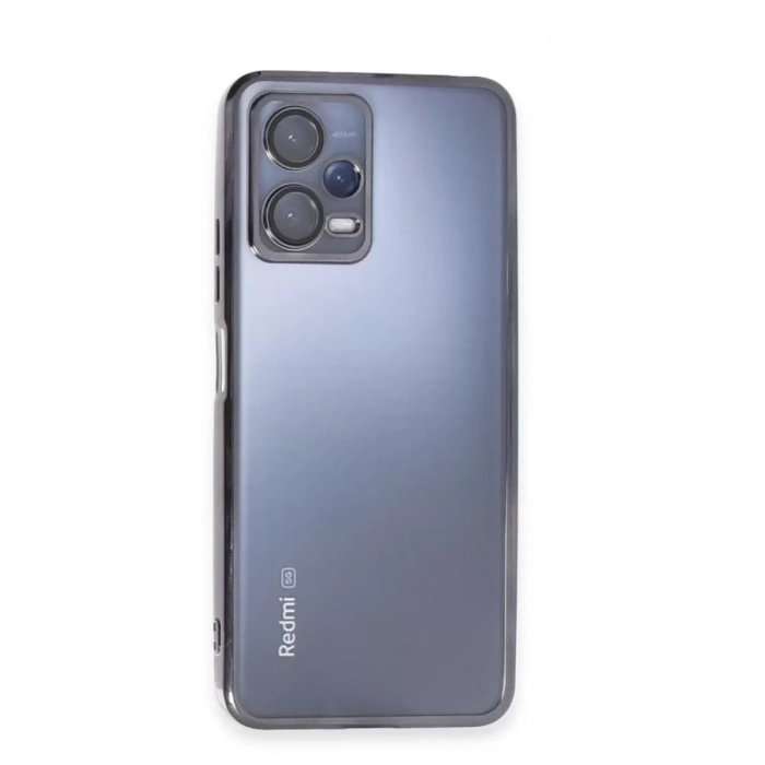 Xiaomi Redmi Note 12 Pro 5g Kılıf Razer Lensli Silikon - Siyah
