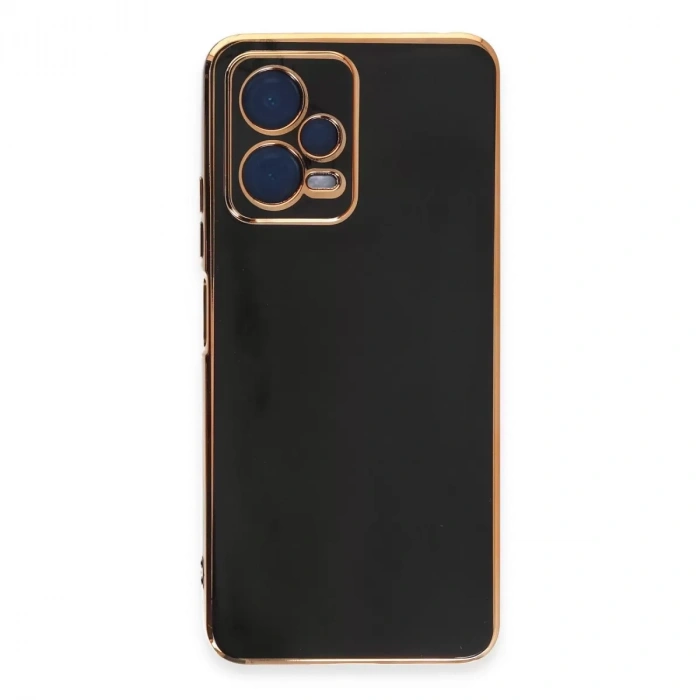 Xiaomi Redmi Note 12 Pro 5g Kılıf Volet Silikon - Siyah