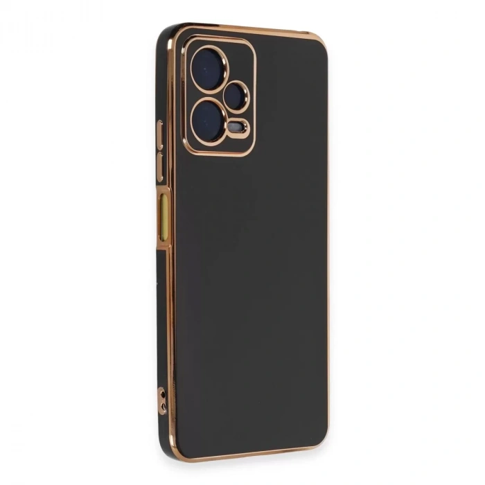 Xiaomi Redmi Note 12 Pro 5g Kılıf Volet Silikon - Siyah