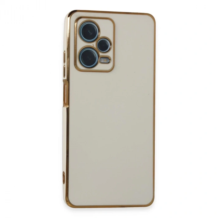 Xiaomi Redmi Note 12 Pro Plus Kılıf Volet Silikon - Beyaz