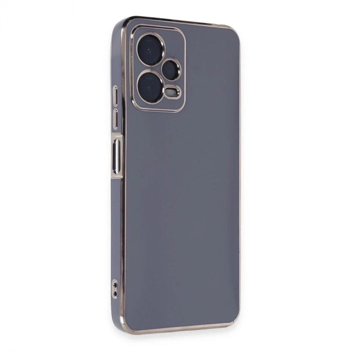 Xiaomi Redmi Note 12 Pro Plus Kılıf Volet Silikon - Mavi