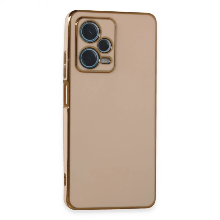 Xiaomi Redmi Note 12 Pro Plus Kılıf Volet Silikon - Pembe