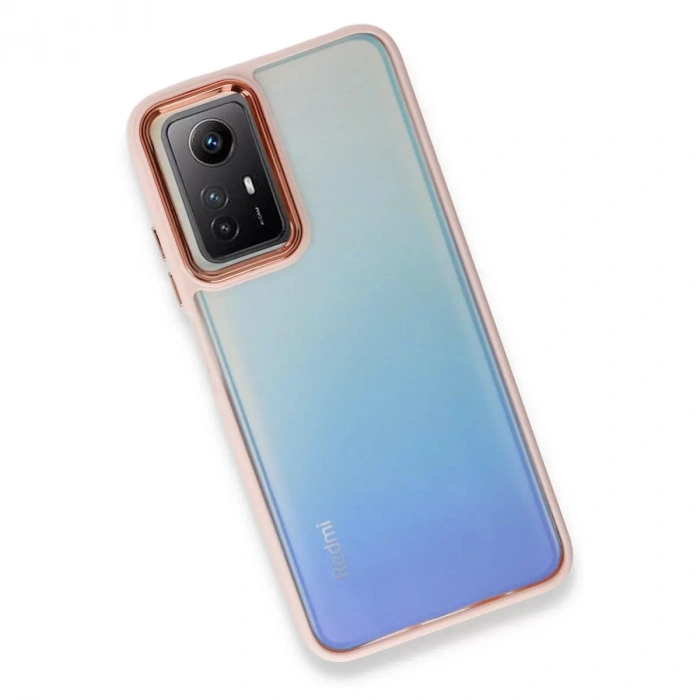 Xiaomi Redmi Note 12s Kılıf Dora Kapak - Pudra