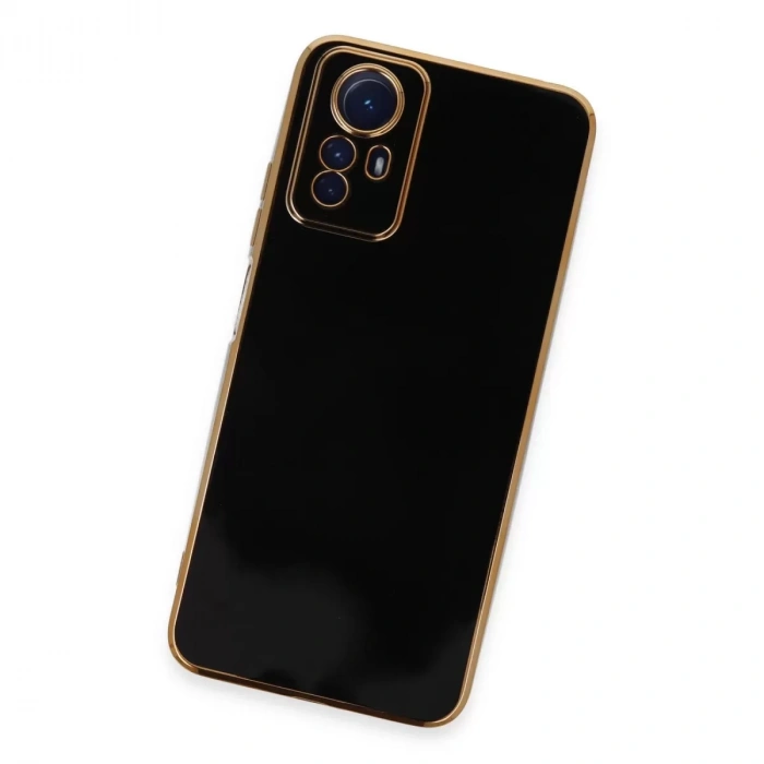Xiaomi Redmi Note 12s Kılıf Volet Silikon - Siyah