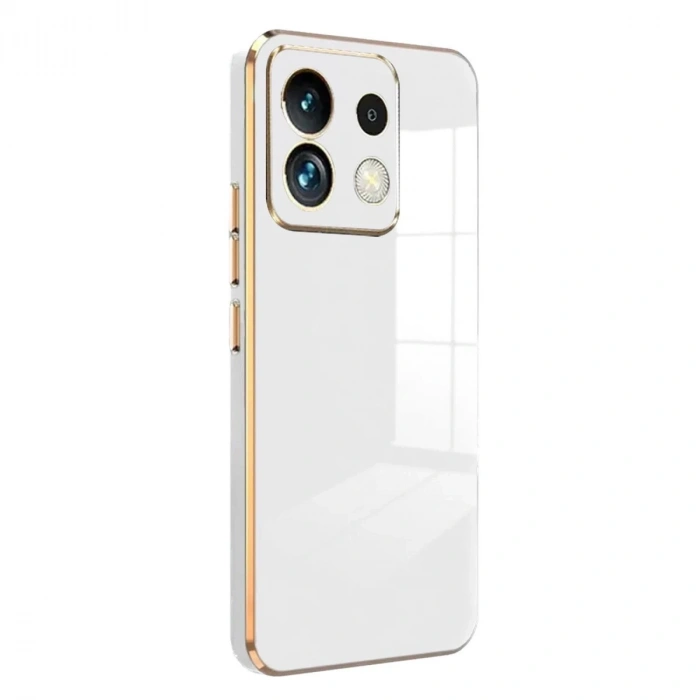 Xiaomi Redmi Note 13 4g Kılıf Volet Silikon - Beyaz