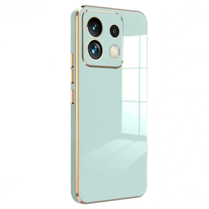 Xiaomi Redmi Note 13 5g Kılıf Volet Silikon - Açık Yeşil