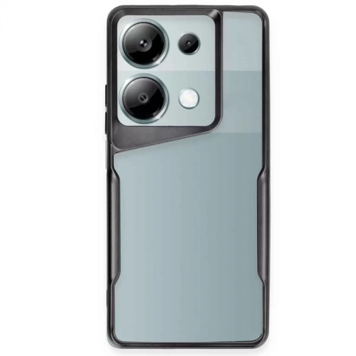 Xiaomi Redmi Note 13 Pro 4g Kılıf Boyi Silikon Kapak - Siyah