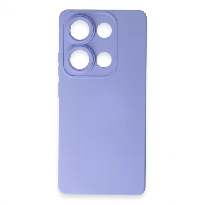 Xiaomi Redmi Note 13 Pro 4g Kılıf Nano İçi Kadife Silikon - Lila