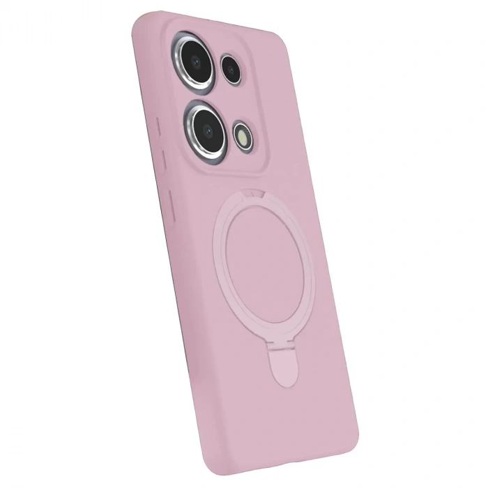 Xiaomi Redmi Note 13 Pro 4g Regal Magsafe Standlı Kapak - Açık Pembe