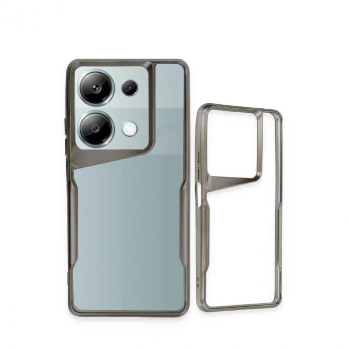 Xiaomi Redmi Note 13 Pro 5g Kılıf Boyi Silikon Kapak - Siyah