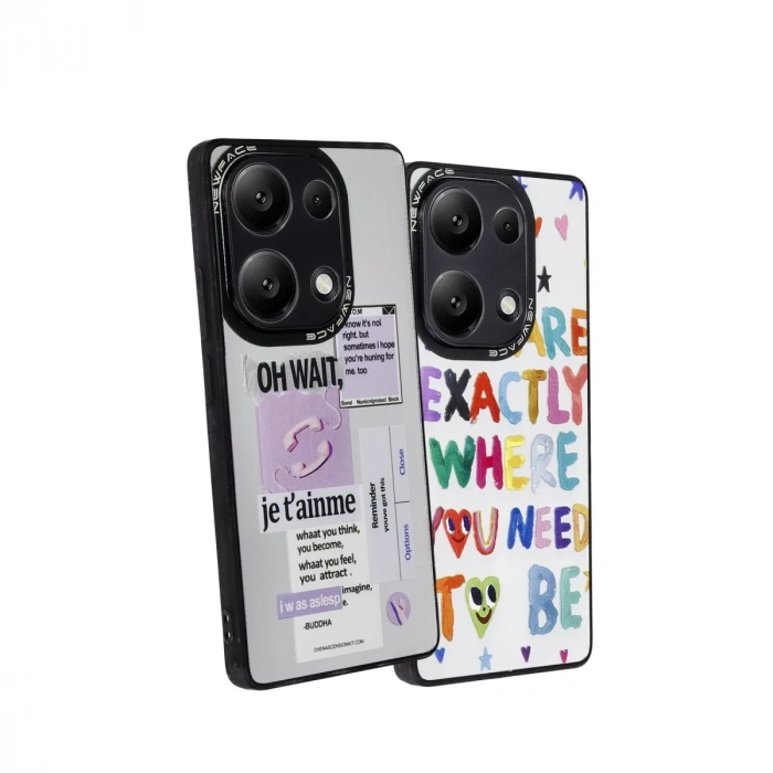 Xiaomi Redmi Note 13 Pro 5g Kılıf Mirror Desenli Kapak - Mirror - 4