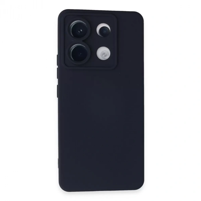Xiaomi Redmi Note 13 Pro 5g Kılıf Nano İçi Kadife Silikon - Lacivert