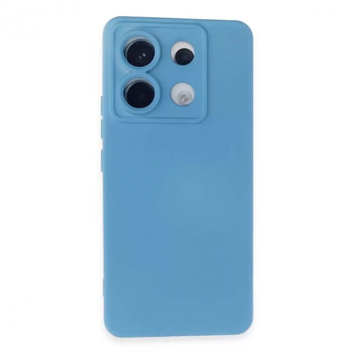 Xiaomi Redmi Note 13 Pro 5g Kılıf Nano İçi Kadife Silikon - Mavi