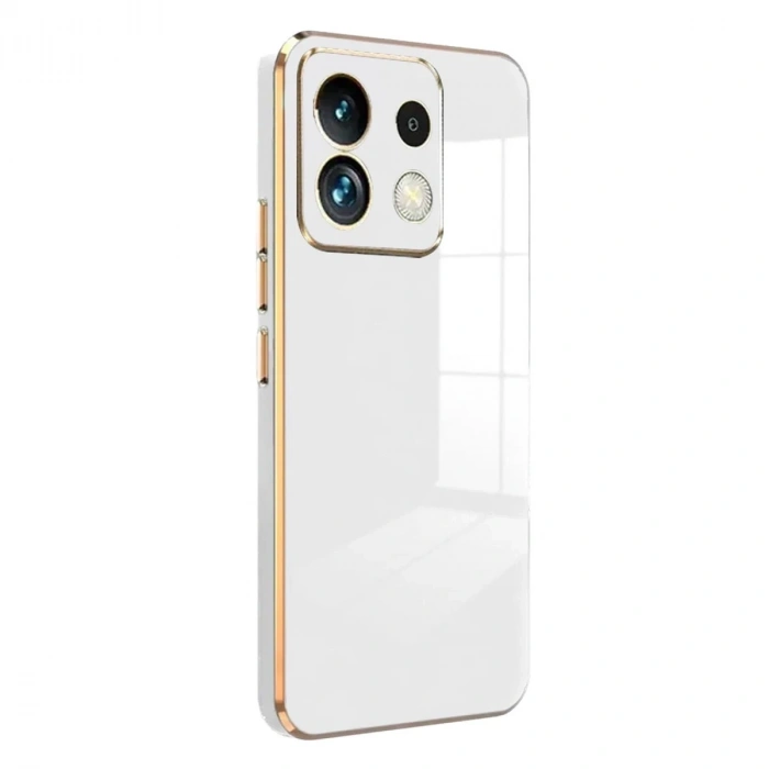 Xiaomi Redmi Note 13 Pro 5g Kılıf Volet Silikon - Beyaz