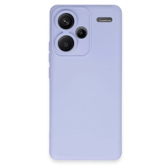 Xiaomi Redmi Note 13 Pro Plus Kılıf Nano İçi Kadife Silikon - Lila