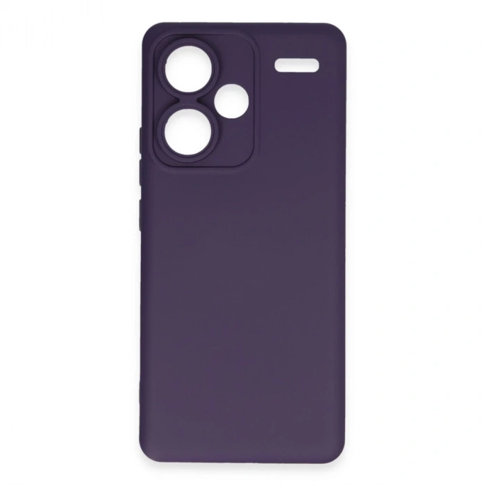 Xiaomi Redmi Note 13 Pro Plus Kılıf Nano İçi Kadife Silikon - Mor
