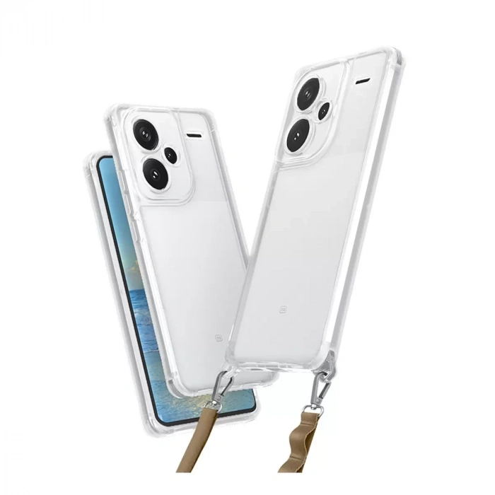 Xiaomi Redmi Note 13 Pro Plus Kılıf Penta Silikon Kılıf - Şeffaf