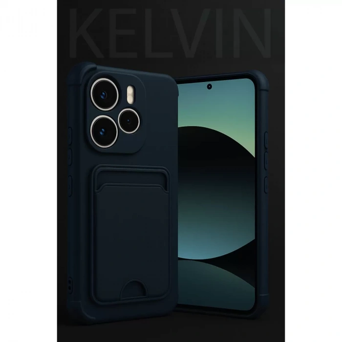Xiaomi Redmi Note 14 4g Kelvin Kartvizitli Silikon - Açık Yeşil