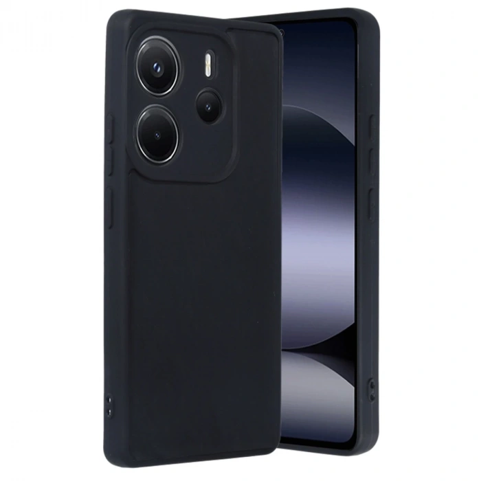 Xiaomi Redmi Note 14 4g Kılıf Aras Deri Kapak - Siyah