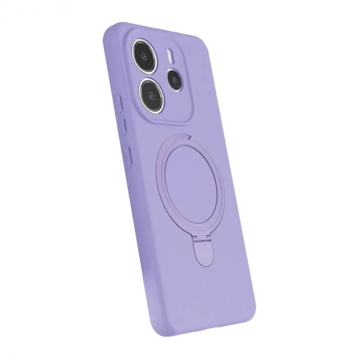 Xiaomi Redmi Note 14 4g Regal Magsafe Standlı Kapak - Lila