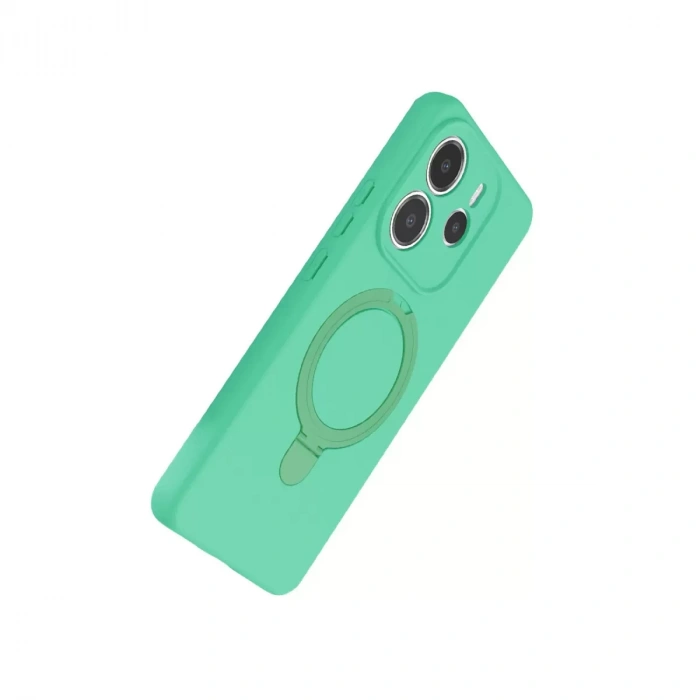 Xiaomi Redmi Note 14 4g Regal Magsafe Standlı Kapak - Yeşil