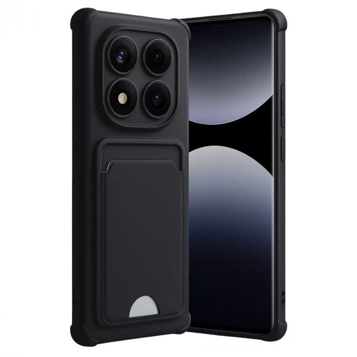Xiaomi Redmi Note 14 Pro 4g Kelvin Kartvizitli Silikon - Siyah