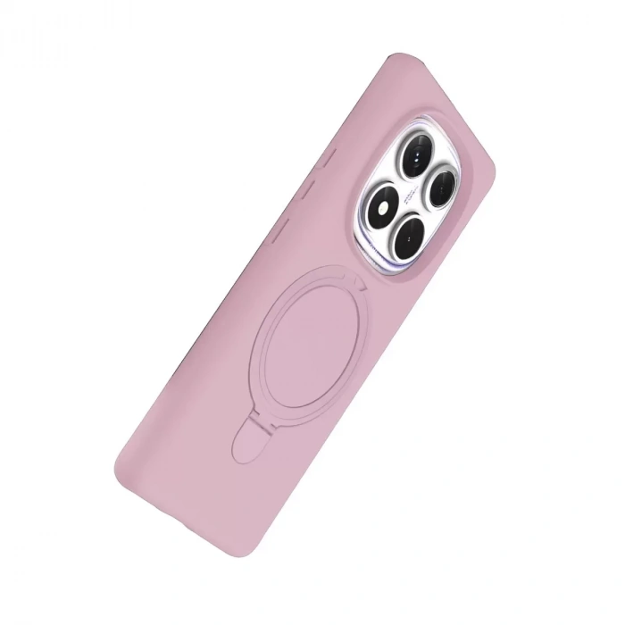 Xiaomi Redmi Note 14 Pro 4g Regal Magsafe Standlı Kapak - Açık Pembe