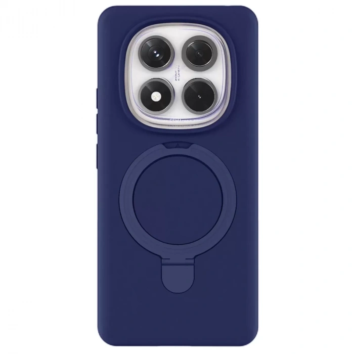 Xiaomi Redmi Note 14 Pro 4g Regal Magsafe Standlı Kapak - Lacivert