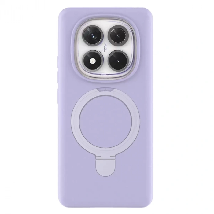 Xiaomi Redmi Note 14 Pro 4g Regal Magsafe Standlı Kapak - Lila