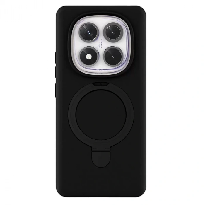 Xiaomi Redmi Note 14 Pro 4g Regal Magsafe Standlı Kapak - Siyah